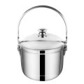 Chinese eco-Friendly new innovative  Stainless Steel cooking pot thermal cooker flame free cooking pot LIDL amazon